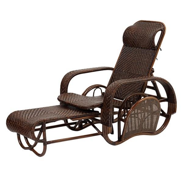 家具 籐家具 インテリア 椅子 チェア リクライニング 三つ折 リビング