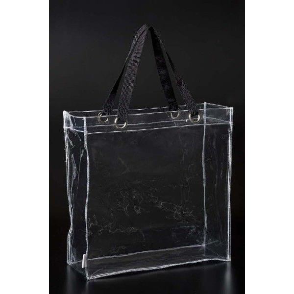 透明ビニールバッグ クリア 防水 トート 痛バッグ 痛バ プールバッグ