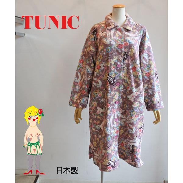 チュニック 30％OFF TUNIC 鴨居羊子 ロングガウン キャットキルト お城
