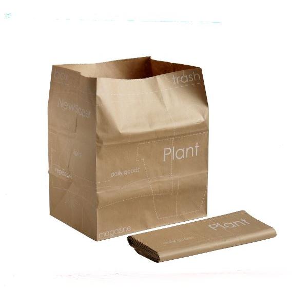 新聞・雑誌整理袋 紙製 21×30×高さ35cm 5枚入 : 100円雑貨&日用品卸