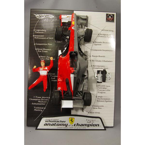 マテル ホットウィール 1/18 フェラーリ 248 2006 F1 M.シューマッハ