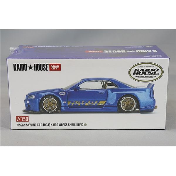 KAIDO HOUSE x TSM ミニGT 1/64 日産 スカイライン GT-R R34 Kaido
