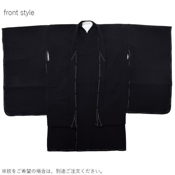 七五三 着物 男の子 3歳 5歳 羽織 袴 9点セット 「黒」 100cm 110cm