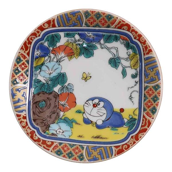 ドラえもん「時代画風／九谷焼小皿(庄三風・彩色金欄手)」 : 金箔屋