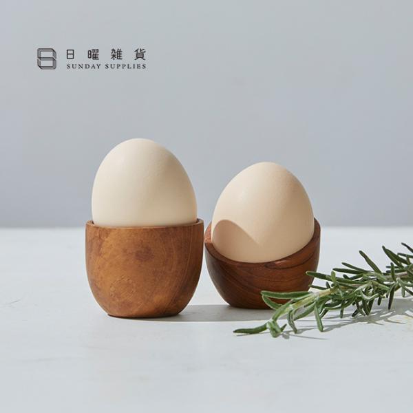 日曜雑貨 SUNDAY SUPPLIES エッグスタンドEL(ゆでたまご 専用 木製