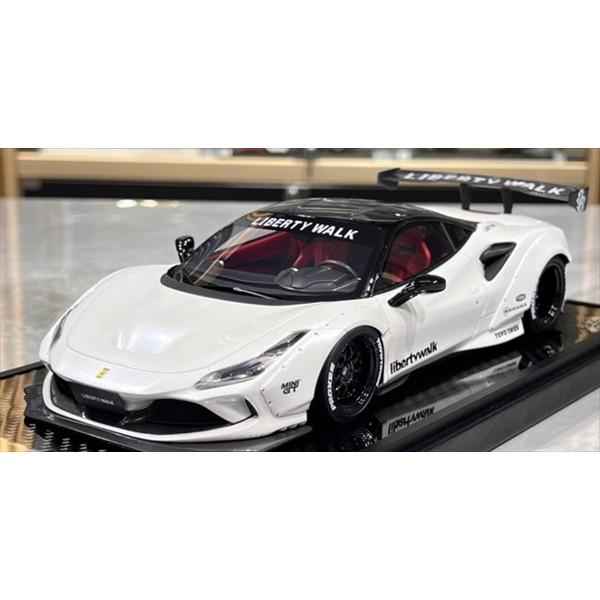 ミニカー 1/18 フェラーリ ミニカー フェラーリ F8 白色 VIP Scale