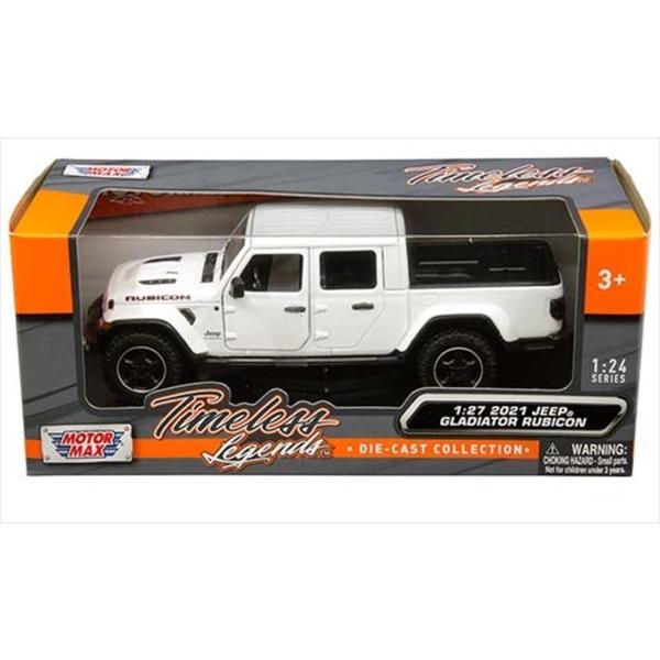 ミニカー 1/27 MOTORMAX 2021 ジープ グラディエーター ルビコン