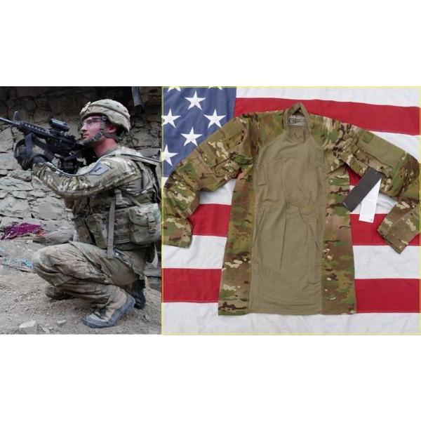 米軍実物 マルチカム MASSIF コンバットシャツ S 132x