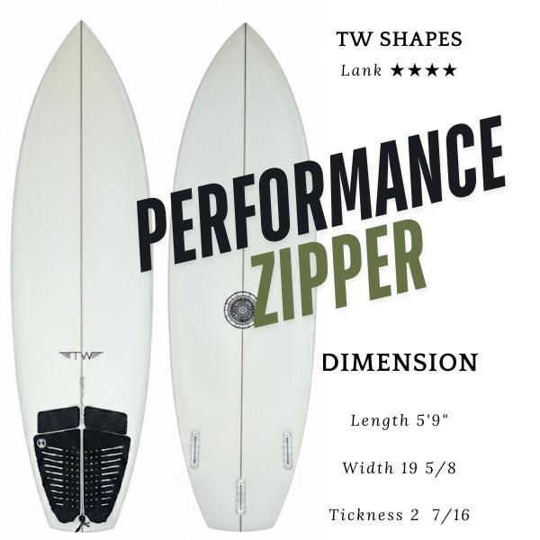 Tyler Warren Shapes Performance ZIPPER 5'9