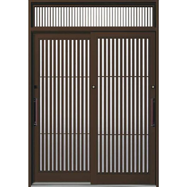 YKK AP YKKAP玄関 断熱玄関引戸 冴II 和風2枚建[ランマ付] DHS-3105