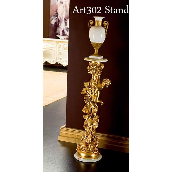 ゴールド SILIK シリック イタリア製 金箔 花台 フラワースタンド