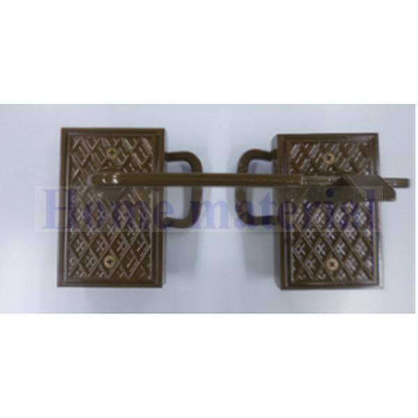 四国化成 エクステリア 補修部品 門扉 門柱 ポスト HA1両開き 錠セット