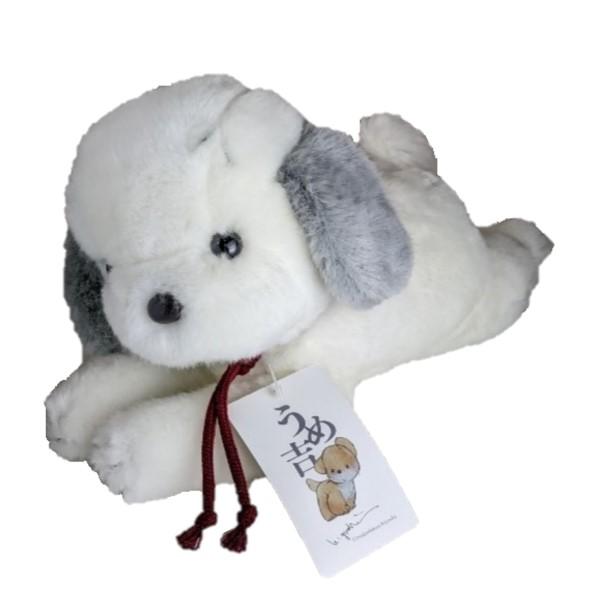 うめ吉 ホワイト M 犬 ぬいぐるみ 日本製 オリエンタルトーイ 2023年新