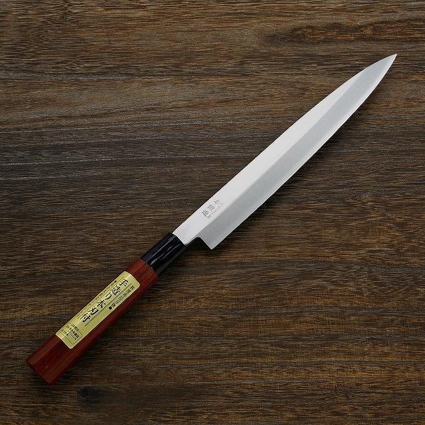 本鍛造複合ステンレス柳刃包丁240mm 手造り本刃付け : ほんまもん