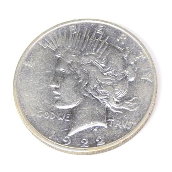 アメリカ リバティ銀貨 1ドル 1922年 イーグル 【中古】(65988) : 堀田