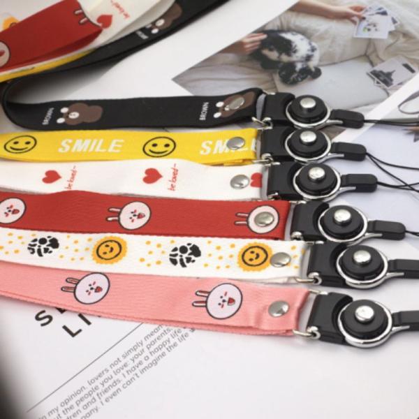 送料無料 ネックストラップ キャラクター 子供 大人 スマホ 携帯 首