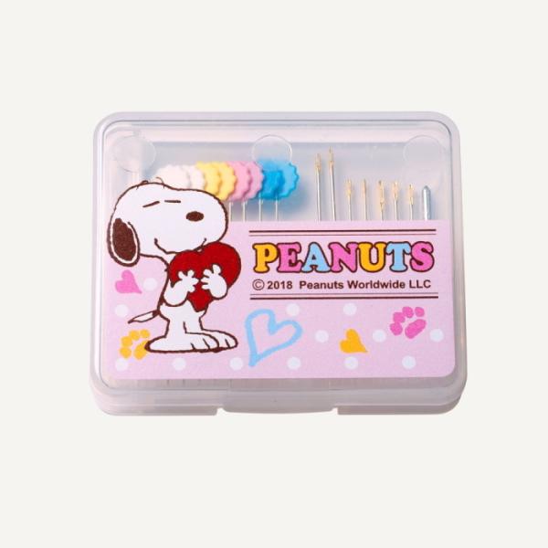 ニードルセット スヌーピー プラケース No. 8581 針セット ソーイング