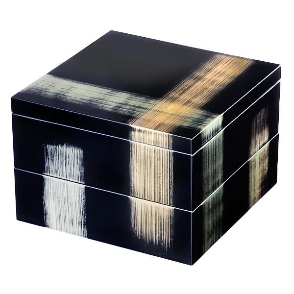 山田平安堂 漆器 二段重 龍華 お重箱/二段 : 漆器 山田平安堂 - 通販