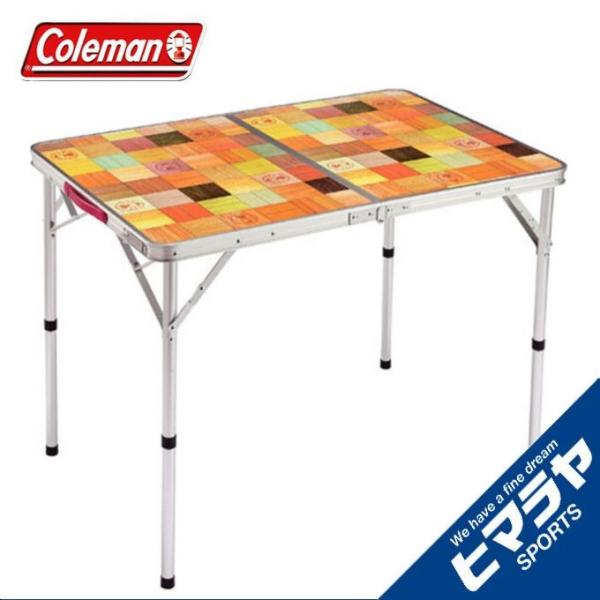 Coleman（コールマン） アウトドアテーブル 90cm ナチュラルモザイク