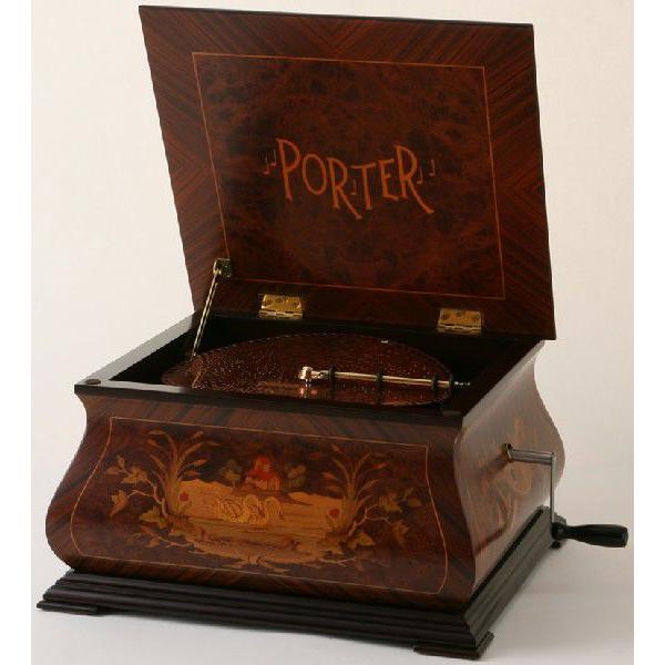 REUGE（リュージュ） PORTER ポーター社製 ディスクオルゴール スワン
