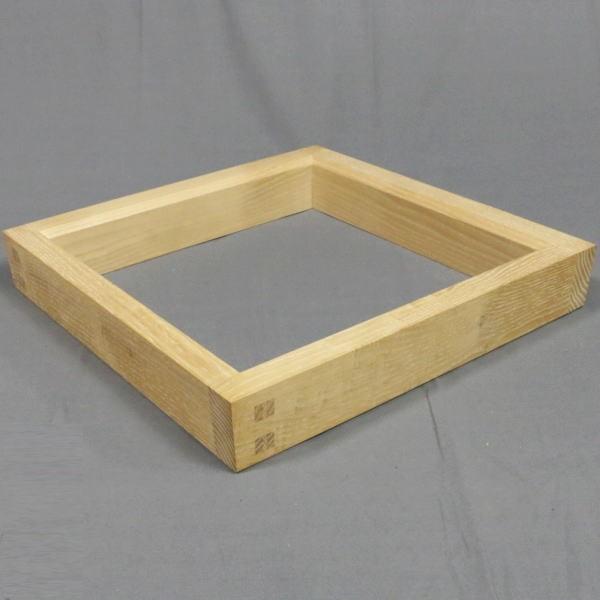 茶道具 炉縁 拭漆塗 沢栗 国産栗材 拭漆塗り 茶道 : 茶道具いまや静香