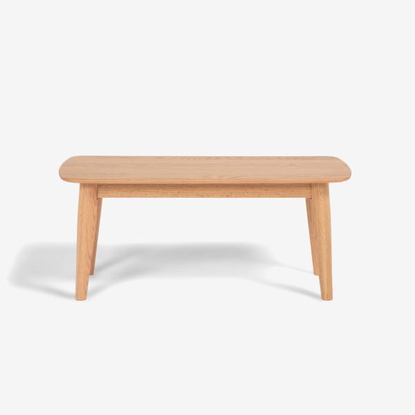 大塚家具 センターテーブル シネマ2 幅90cm レッドオーク材ホワイト