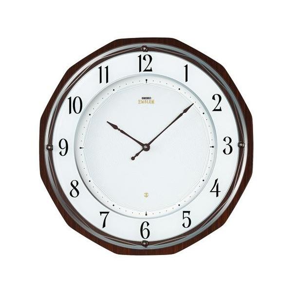 セイコー セイコーエムブレム 電波掛け時計 HS536B (時計) 価格比較