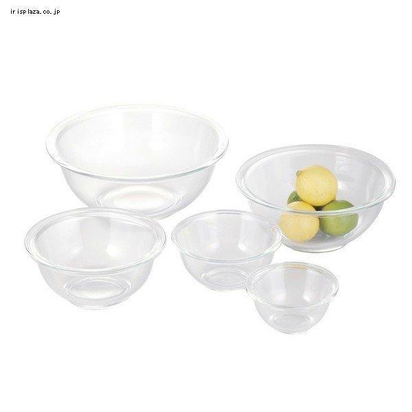 iwaki（イワキ） ボウル ガラスボウル 耐熱 ボウル5点セット キッチン