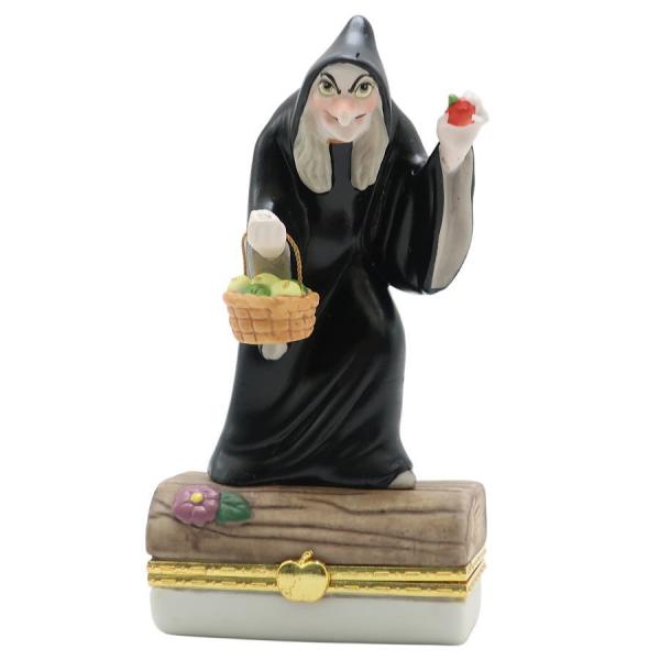 Disney（ディズニー） 魔女 白雪姫 陶器ヒンジボックス 『Old Peddler