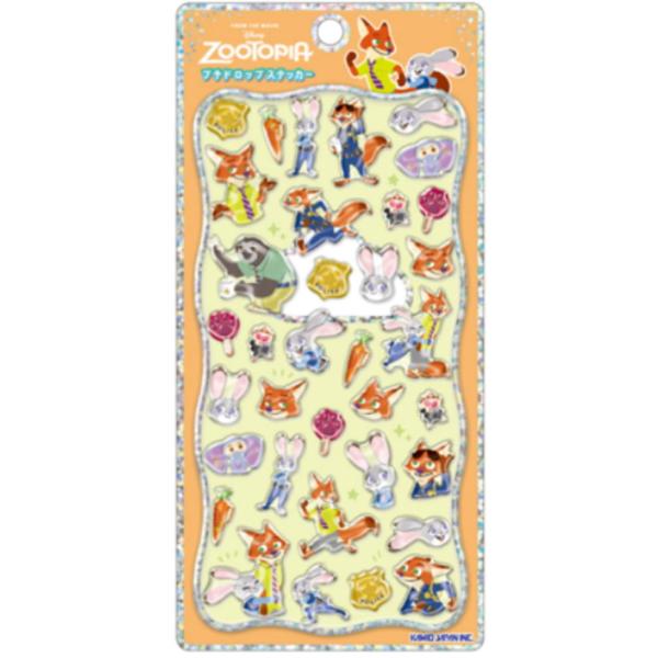 カミ306599 ディズニーキャラクター プチドロップステッカーズートピア