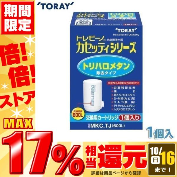 TORAY（東レ） 浄水器 カートリッジ トレビーノ カセッティ 蛇口直結