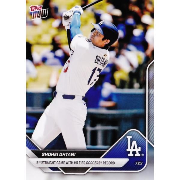 456【大谷翔平/ドジャース】2025 MLB TOPPS NOW [2025.7.23] 球団記録