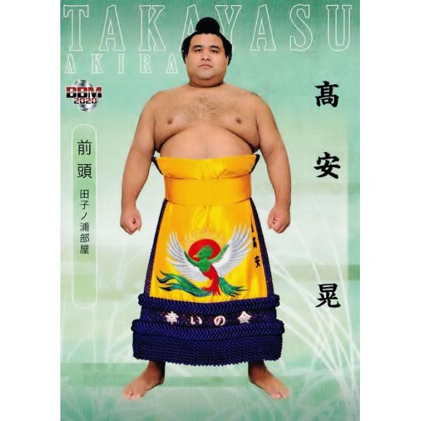 33 【高安 晃】BBM 2020 大相撲カード「新」レギュラー : スポーツ