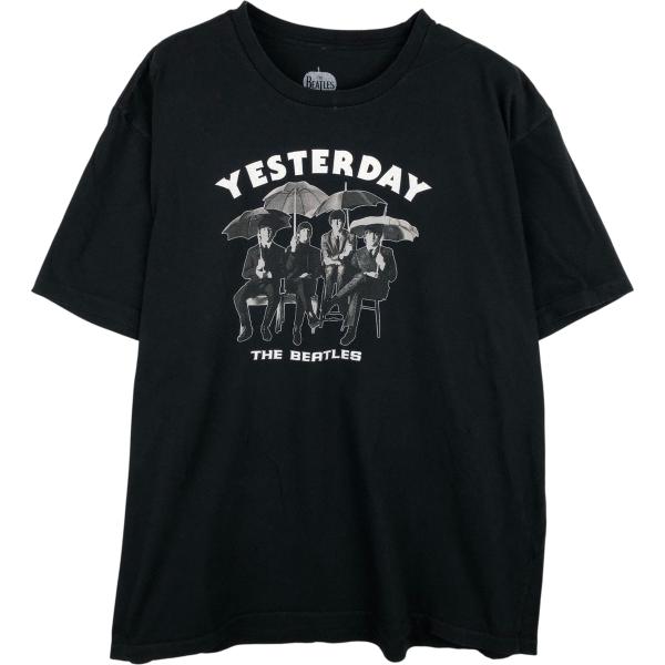 古着 THE BEATLES ビートルズ バンドTシャツ バンT メンズXL相当