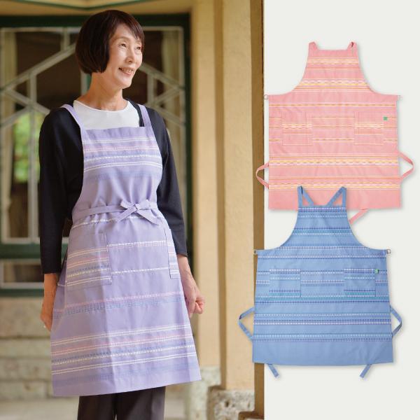 織エプロン : 自由学園生活工芸研究所 - 通販 - Yahoo!ショッピング