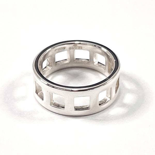 GUCCI（グッチ） 11号 リング・指輪 オープン スクエア シルバー925