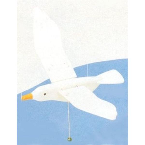 木のおもちゃ ドイツ 木製 知育玩具 クレフト社・かもめ（小）モビール