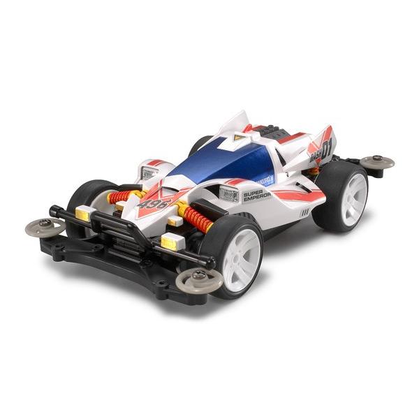 ひ*ゃ様 【お値下げ】未組立品ミニ四駆 金メッキクリアシャーシ皇帝(