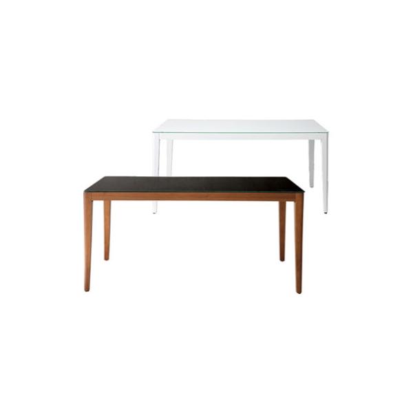 あずま工芸 WiTH(ウィズ) ダイニングテーブル ガラステーブル 幅1350