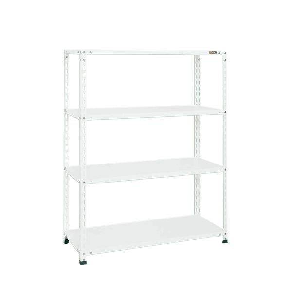 サカエ ショップラック 4段 業務用棚 店舗什器 幅1200×奥行450×高さ