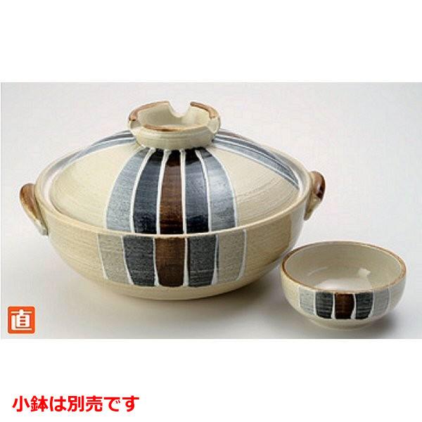 土鍋 (萬古焼) 一珍十草 10号鍋 5人〜6人用 大きいサイズ 大容量 直火