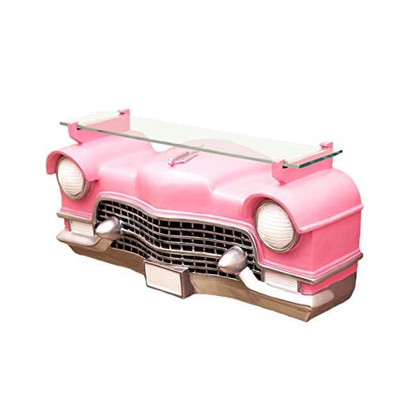 キャデラック カー ウォールシェルフ ピンク GK065 ディスプレーラック