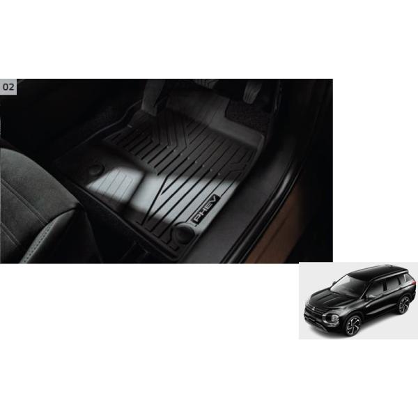 三菱（MITSUBISHI） (ZT)オールウェザーマット「ミツビシ純正用品