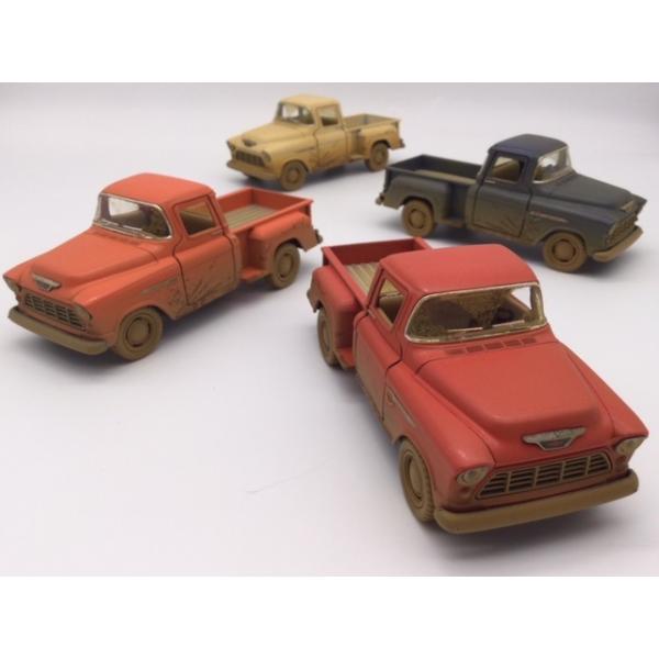 KinSMART ミニカー 1台売り 1/32 1955 シボレー ステップサイド