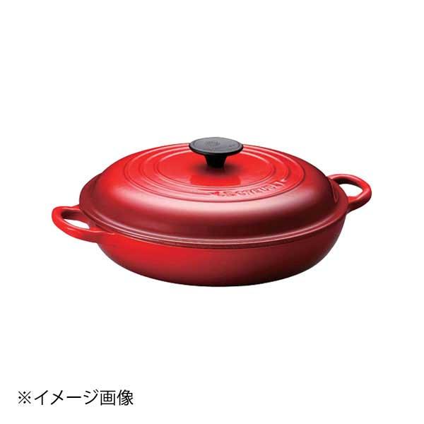 ル・クルーゼ ビュッフェ・キャセロール 2532 26cmチェリーレッド