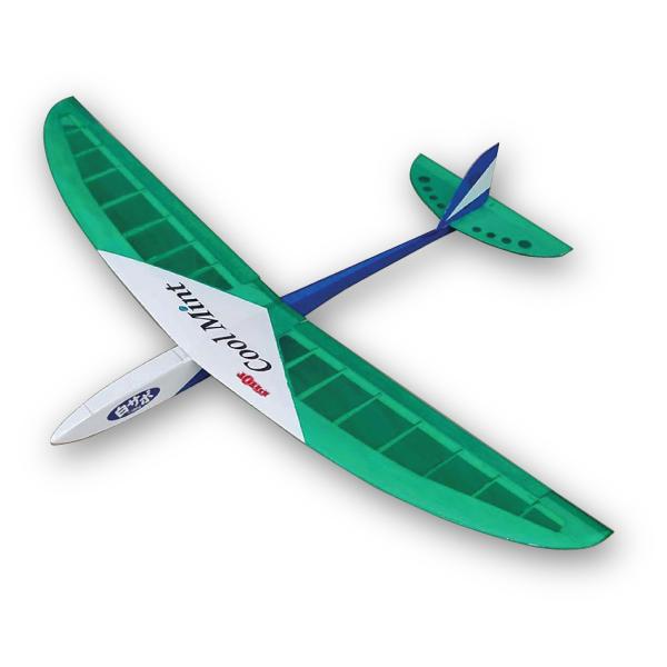 OK模型 OK PILOT マイクロRCグライダー クールミント バルサキット