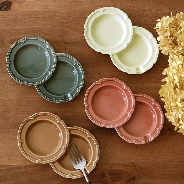 プレート 18cm ダブル ファムプレート Fam Plate 皿 食器 洋食器 陶器
