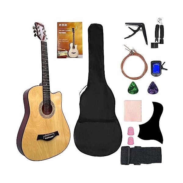 AZEKIL ギター 初心者セット アコースティックギター セット 38インチ