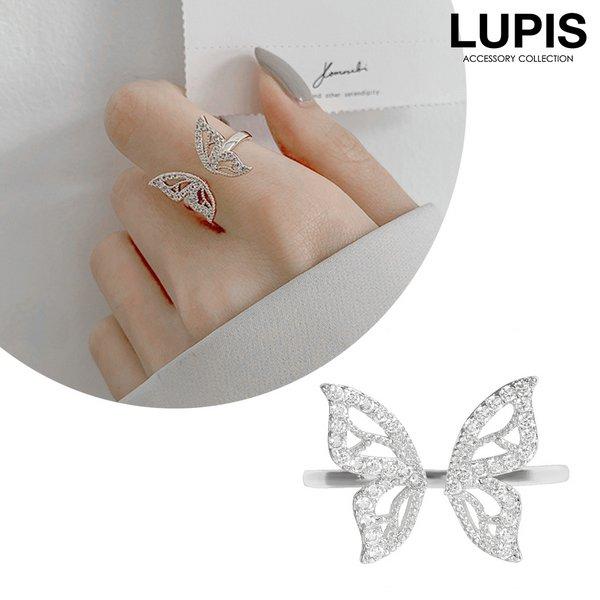LUPIS（ルピス） 指輪 リング レディース バタフライ 蝶 蝶々 韓国