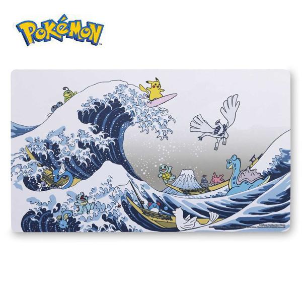 ポケモンカードゲーム 海外ポケモンセンター限定 プレイマット 北斎